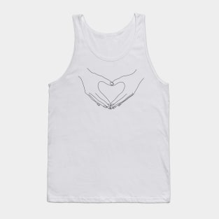 Romantic illustration Tank Top